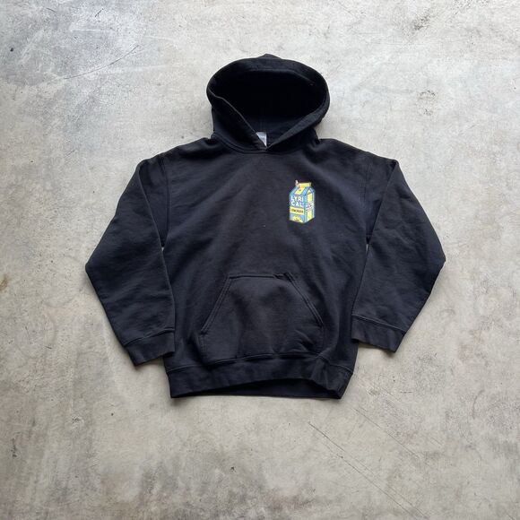 Lyrical Lemonade Hoodie Men's Small Black Cole Bennett Gildan tag - Picture 1 of 2